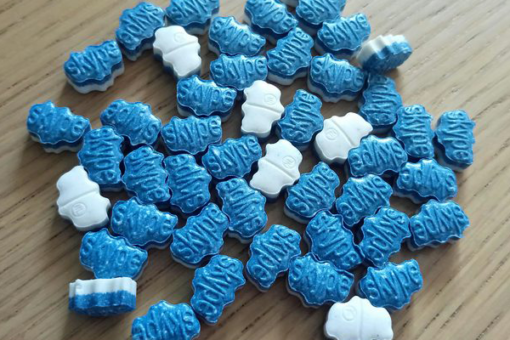 Blue and White Skype 200mg mdma